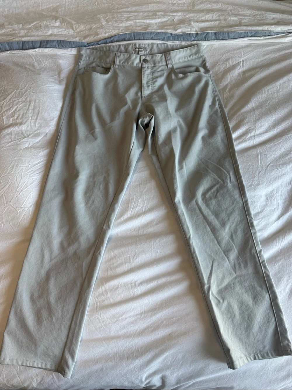 Peter Millar Light Gray Chinos